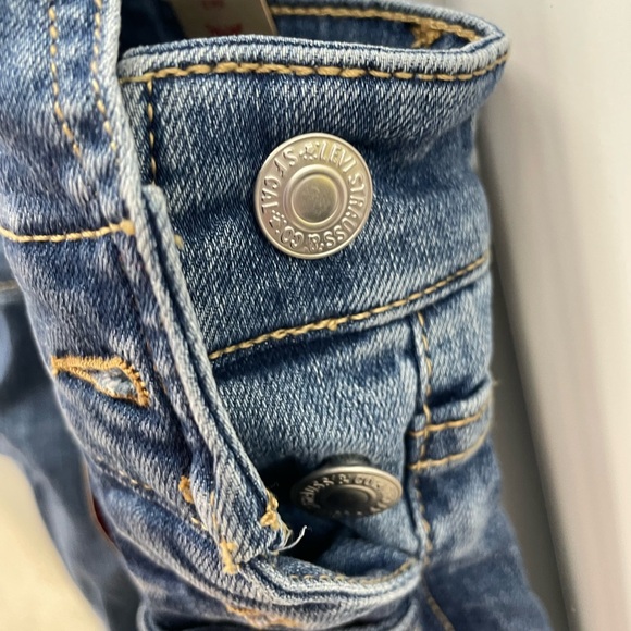 Levi’s Girls Girlfriend Overalls Size 12 - Picture 7 of 13